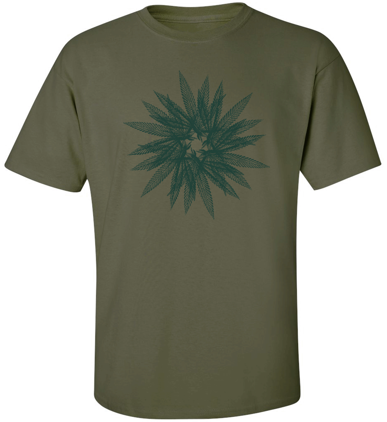 Cannabis Mandala Adult Tee